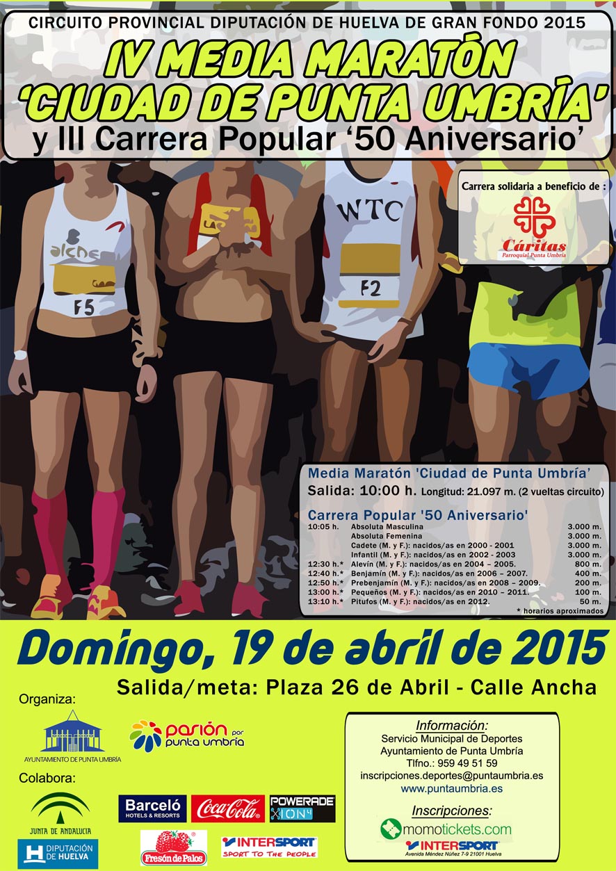 IV Media Maratón 'Ciudad de Punta Umbría' / III Carrera Popular ‘50 Aniversario’ 