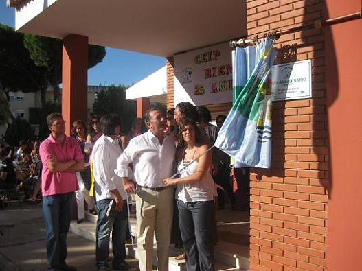 Las bodas de plata del colegio Enebral abren el curso escolar 2011/2012 en Punta Umbría