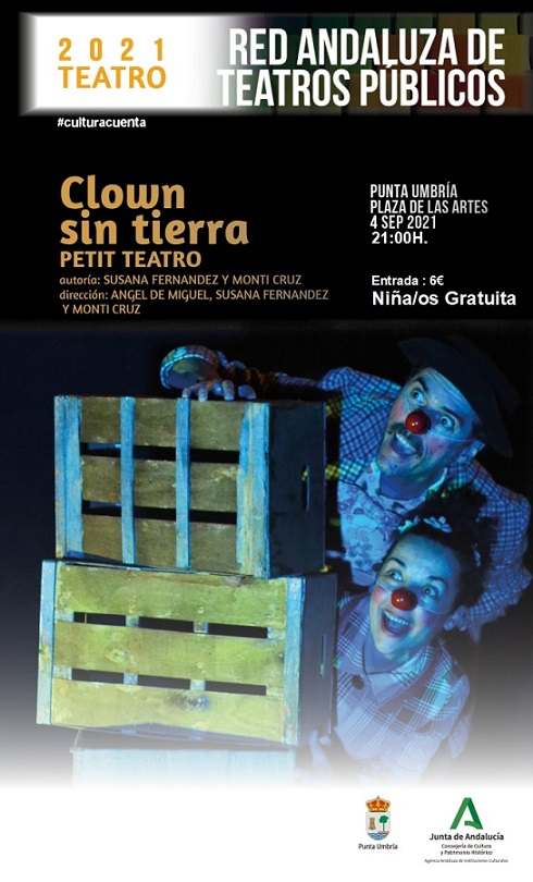 Petit Teatro representa en Punta Umbría´Clown Sin Tierra'