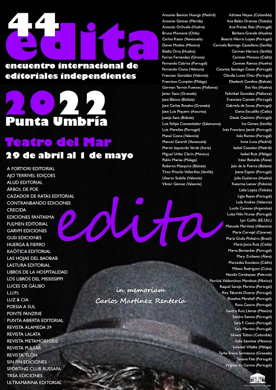 El Encuentro Internacional de Editores Independientes 'EDITA' se celebrará este fin de semana en Punta Umbría