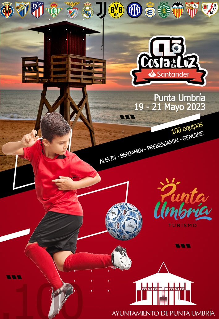 Este fin de semana se celebra el torneo 'Costa de la Luz Cup Santander' de Punta Umbría con la participación de más de 1.400 futbolistas