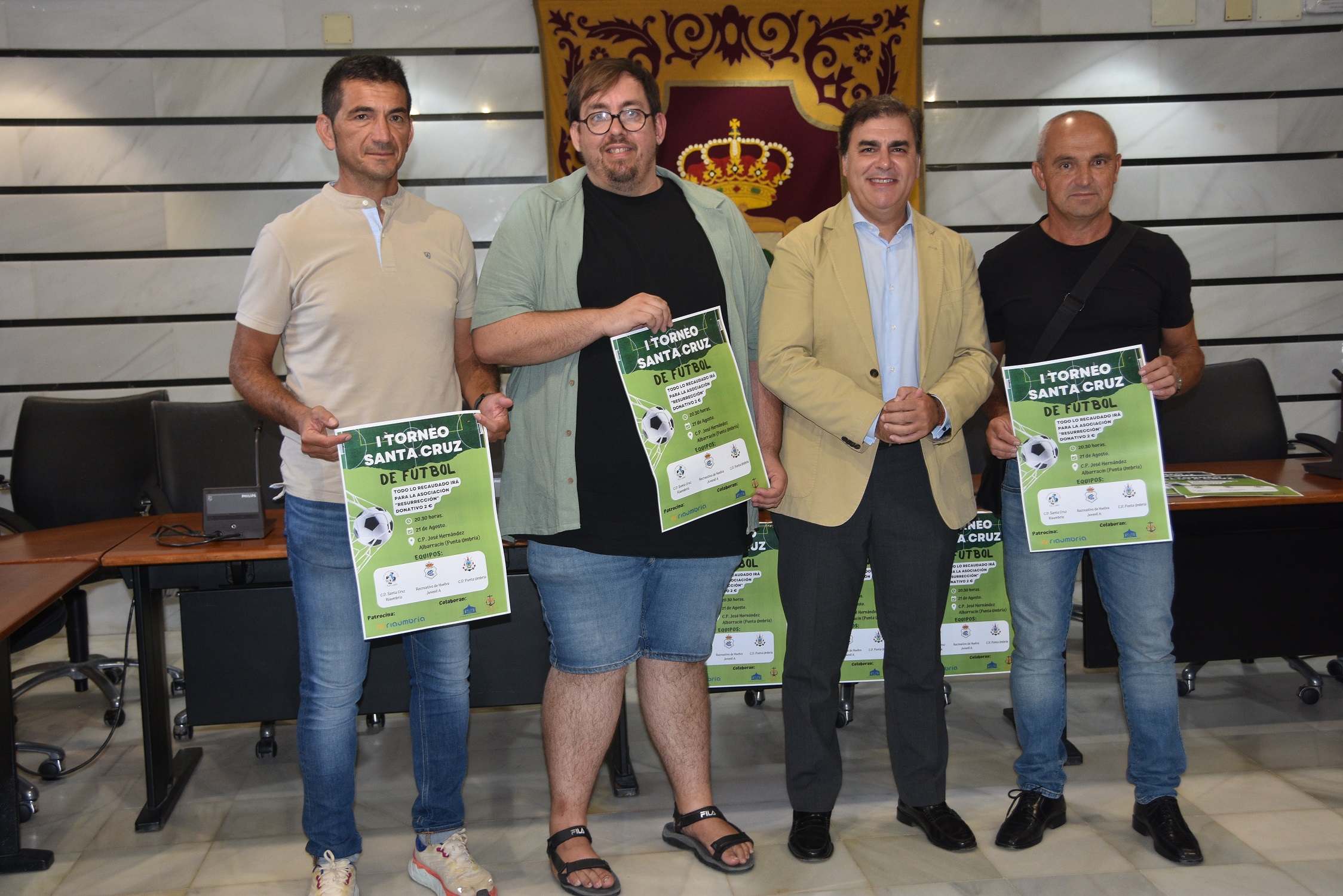 Punta Umbría acoge el I Trofeo de Fútbol Santa Cruz el próximo lunes