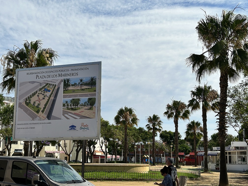 El Ayuntamiento de Punta Umbría inicia los trámites para ubicar un parking subterráneo en la Plaza de los Marineros